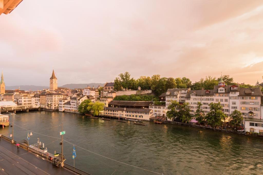 Le Bijou Lq82 Spectacular Limmatview Penthouse Apartman Zürich Kültér fotó